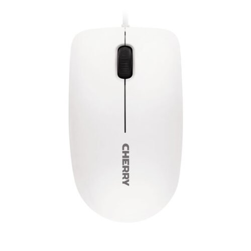 CHERRY MC 1000 Corded Mouse, Pale Grey, USB