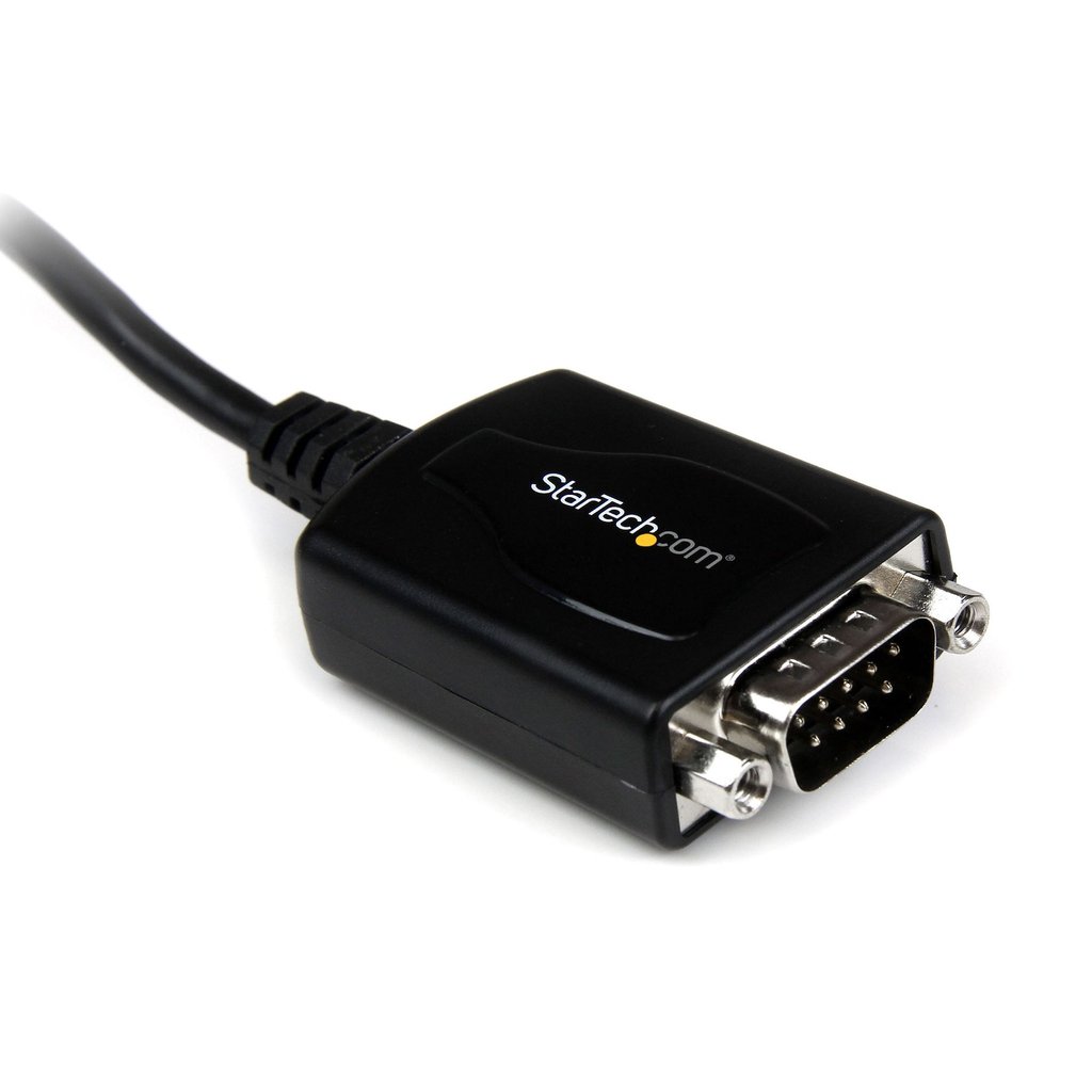 StarTech.com 1 ft USB to RS232 Serial DB9 Adapter Cable with COM Retention - Image 2