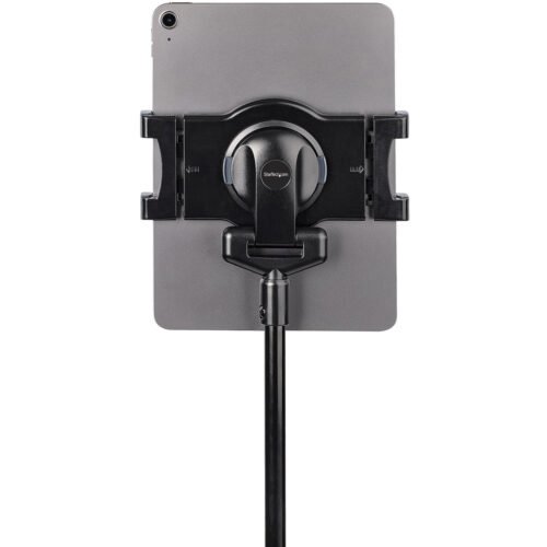 StarTech.com Mobile Tablet Stand with Lockable Wheels - Height Adjustable Cart - Universal Rolling Floor Stand for Tablets from - Image 8
