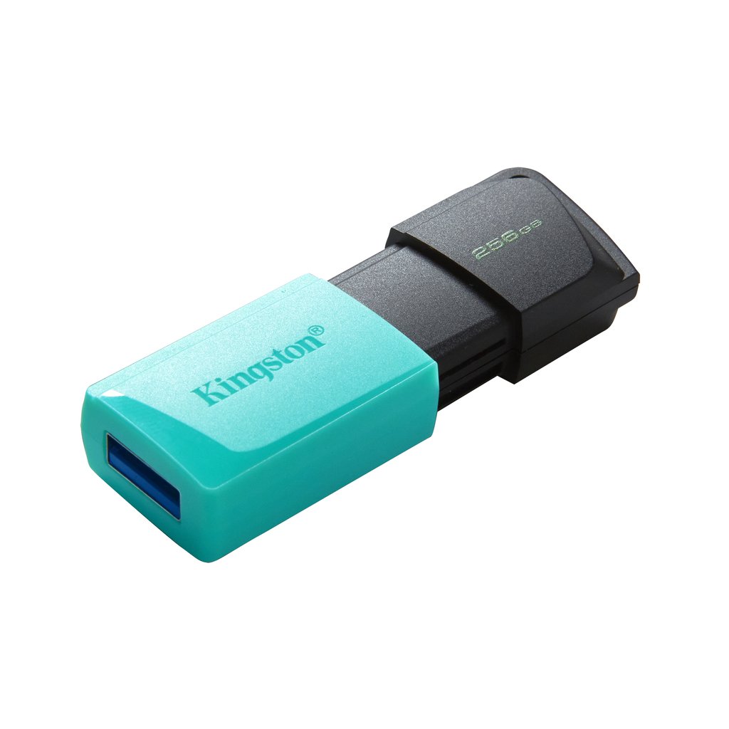 Kingston Technology DataTraveler 256GB USB3.2 Gen1 Exodia M (Black + Teal) - Image 2