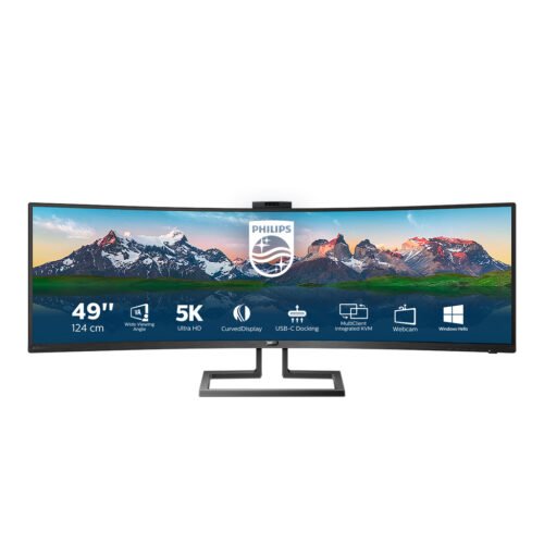 Philips P Line 32:9 SuperWide curved LCD display 499P9H/00 - Image 2