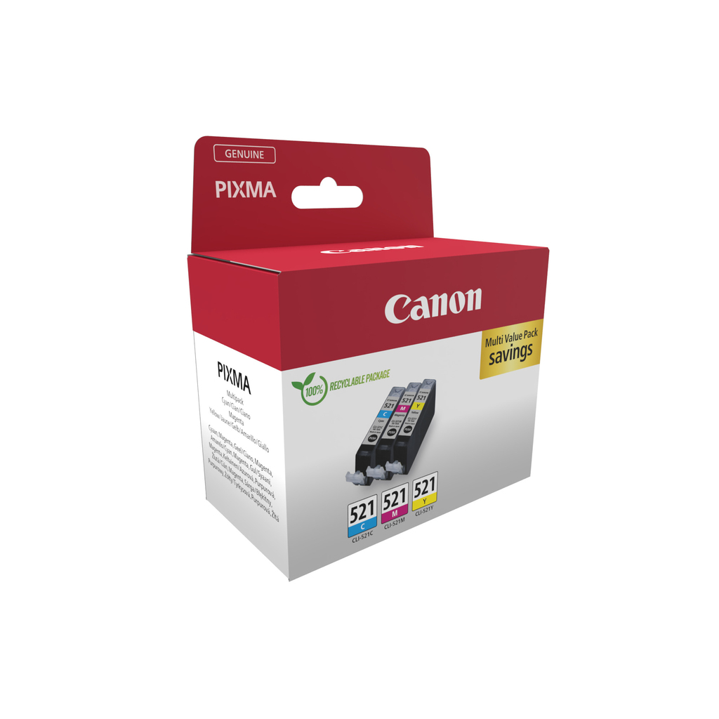 Canon 2934B015 ink cartridge 3 pc(s) Original Cyan, Magenta, Yellow - Image 2
