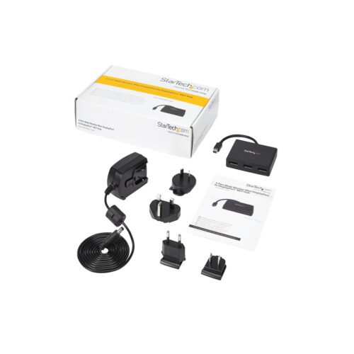 StarTech.com 3-Port Multi Monitor Adapter - Mini DisplayPort to DisplayPort MST Hub, Dual 4K 30Hz & 1x 1080p - Video Splitter f - Image 6