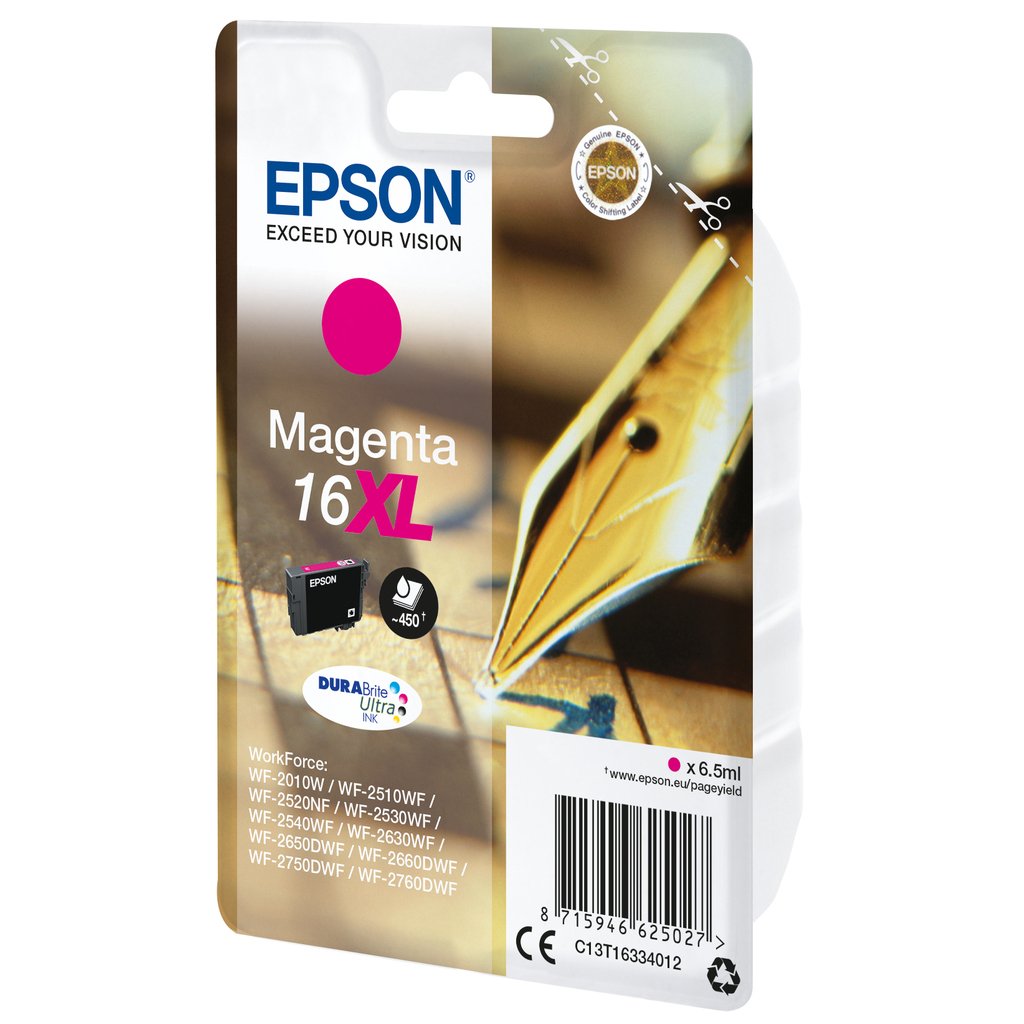 Epson Pen and crossword Singlepack Magenta 16XL DURABrite Ultra Ink - Image 2
