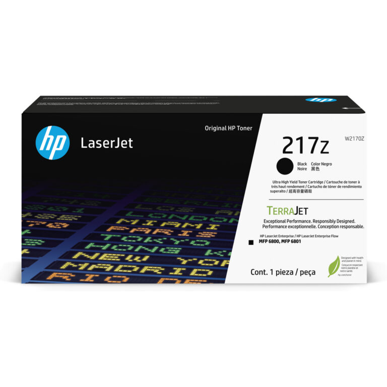 HP 217Z Ultra High Yield Black Original LaserJet Toner Cartridge