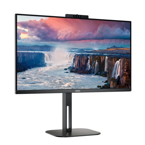 AOC V5 24V5CW/BK computer monitor 60.5 cm (23.8") 1920 x 1080 pixels Full HD LED Black - Image 2