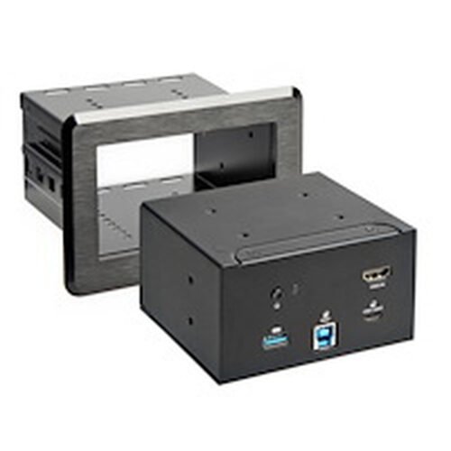 StarTech.com Conference Room Docking Station - Universal Laptop Dock - 4K HDMI, 60W Power Delivery, USB Hub, GbE, Audio - In-Ta - Image 6
