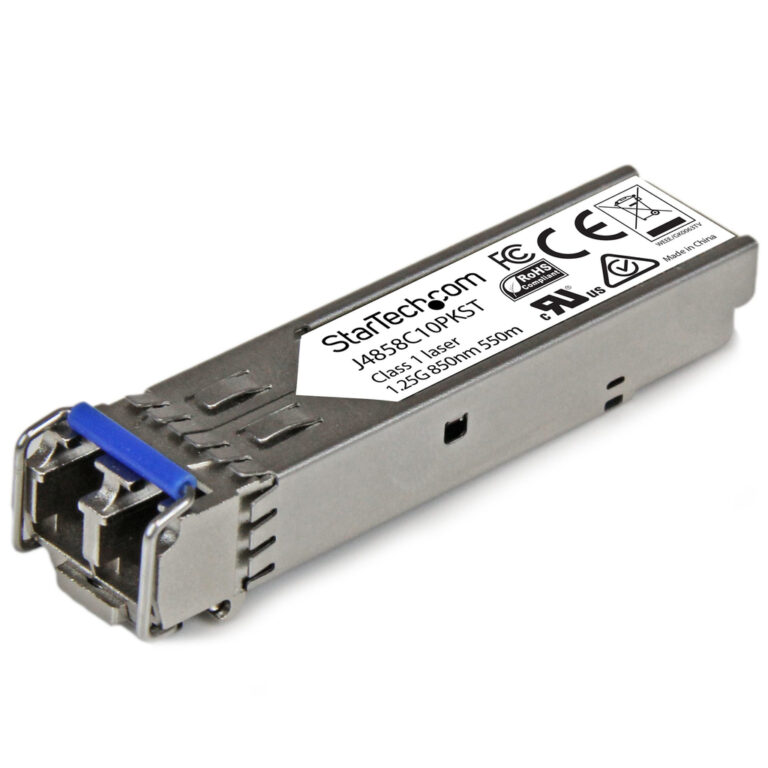 StarTech.com HP J4859C Compatible SFP Transceiver Module - 1000BASE-LX - 10 Pack~10 pack HPE J4859C Compatible SFP Module - 100