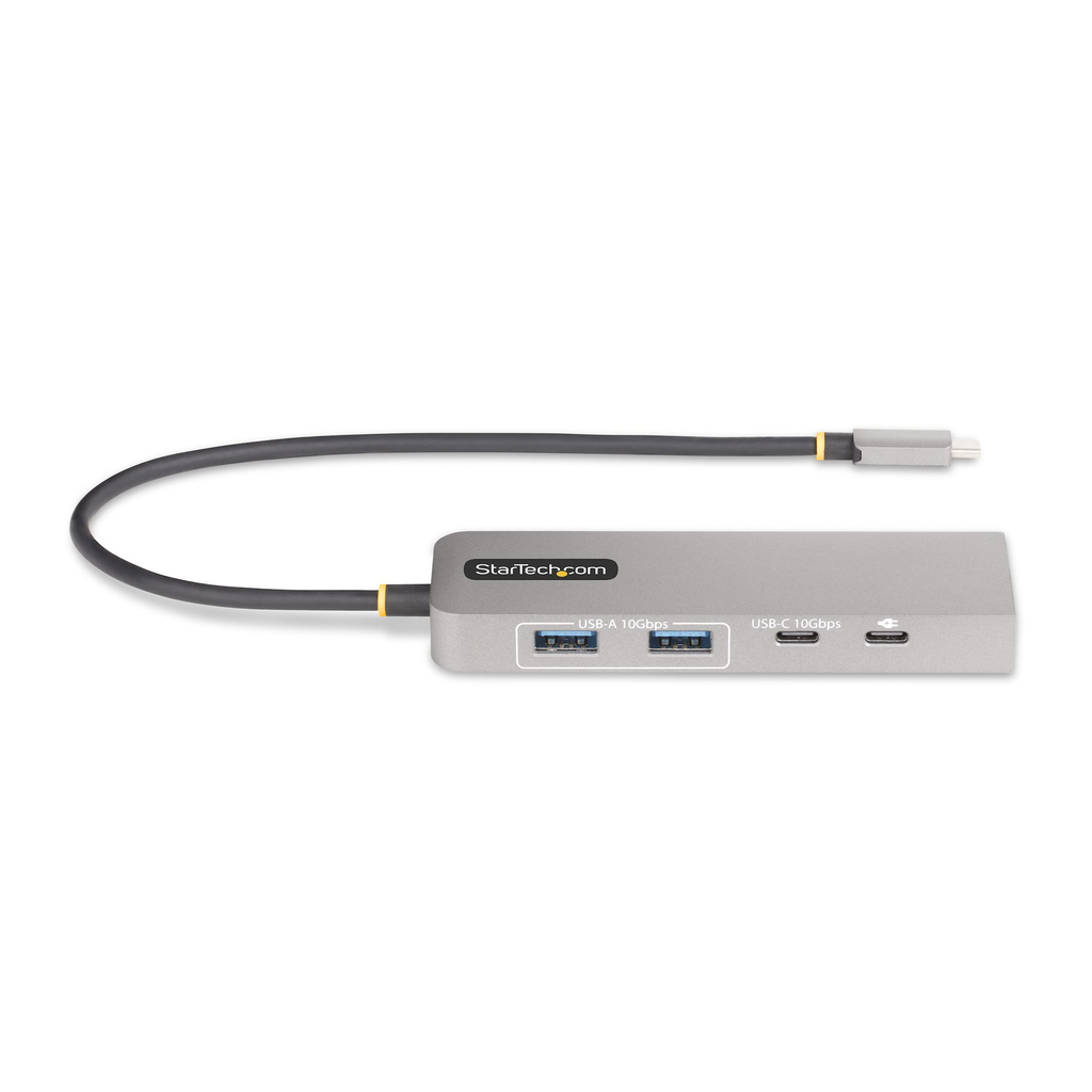 StarTech.com 3-Port USB-C Hub with 2.5 Gbps Ethernet and 100W Power Delivery Pass-Through Port, USB 3.2 10Gbps, 2x USB-A/1x USB - Image 6