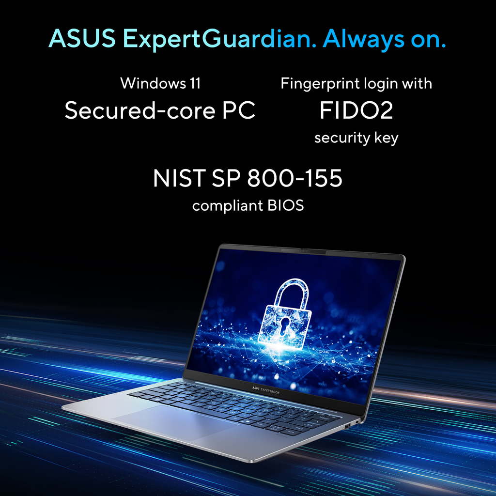 ASUS ExpertBook P5 P5405CSA-U515W Intel Core Ultra 5 226V Laptop 35.6 cm (14") WQXGA 16 GB LPDDR5x-SDRAM 512 GB SSD Wi-Fi 6E (8 - Image 14