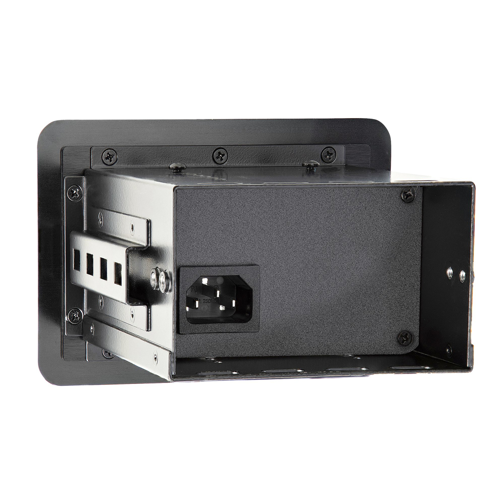 StarTech.com Conference Table Power Center with 1x CE Certified BS1363 AC Outlet & 2x USB BC 1.2 - Recessed In-Table/Desk Power - Image 3