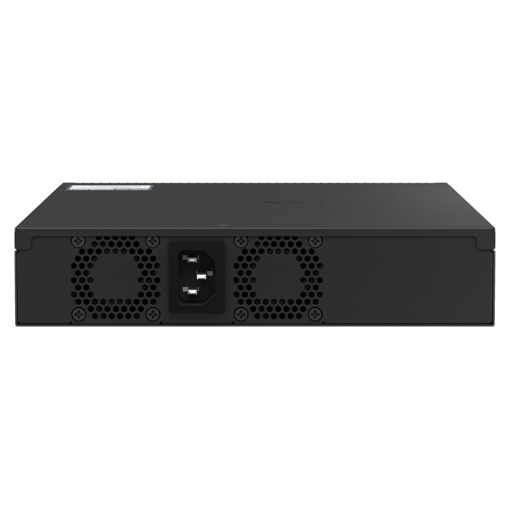 QNAP QSW-M2106PR-2S2T network switch Managed L2 10G Ethernet (100/1000/10000) Power over Ethernet (PoE) 1U Black - Image 2