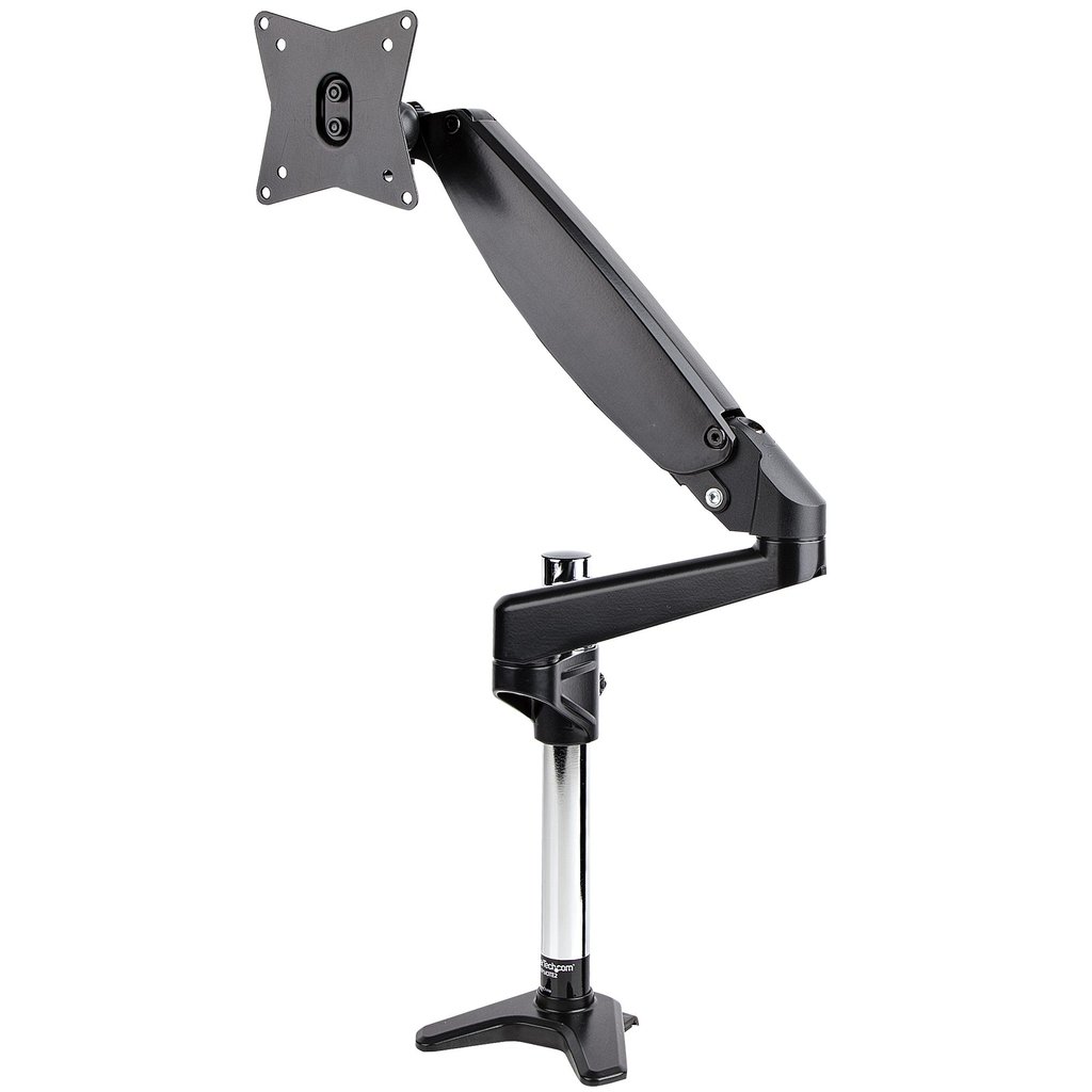 StarTech.com Desk Mount Monitor Arm for Single VESA Display up to 32" or 49" Ultrawide 8kg/17.6lb - Full Motion Articulating &