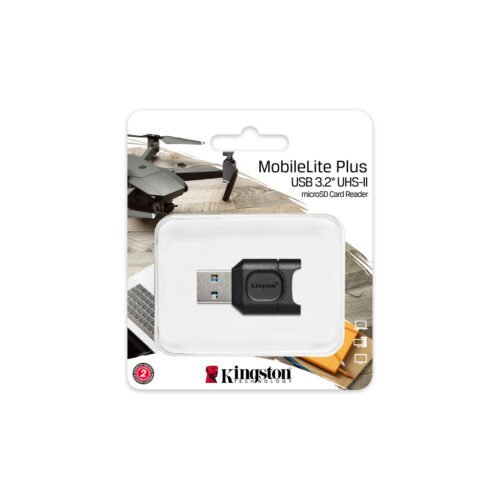 Kingston Technology MobileLite Plus card reader USB 3.2 Gen 1 (3.1 Gen 1) Type-A Black - Image 3