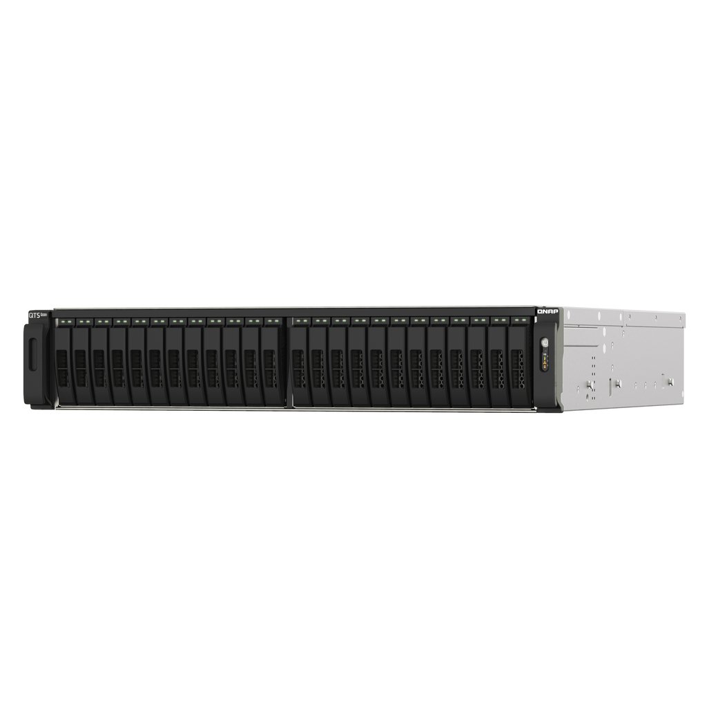 QNAP TS-h2490FU NAS Rack (2U) EPYC 7232P 64 GB DDR4 0 TB QuTS hero Black, Grey - Image 4