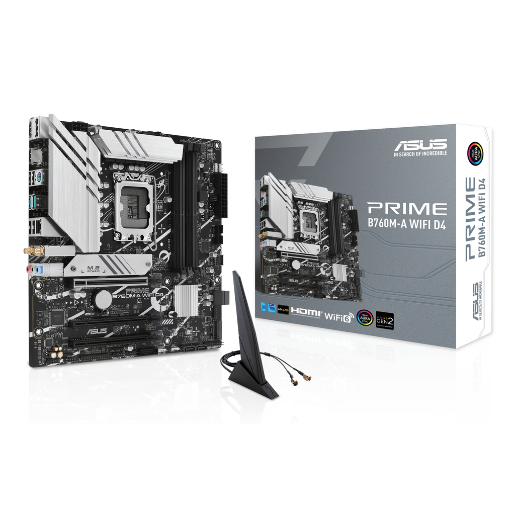 ASUS PRIME B760M-A WIFI D4 Intel B760 LGA 1700 micro ATX