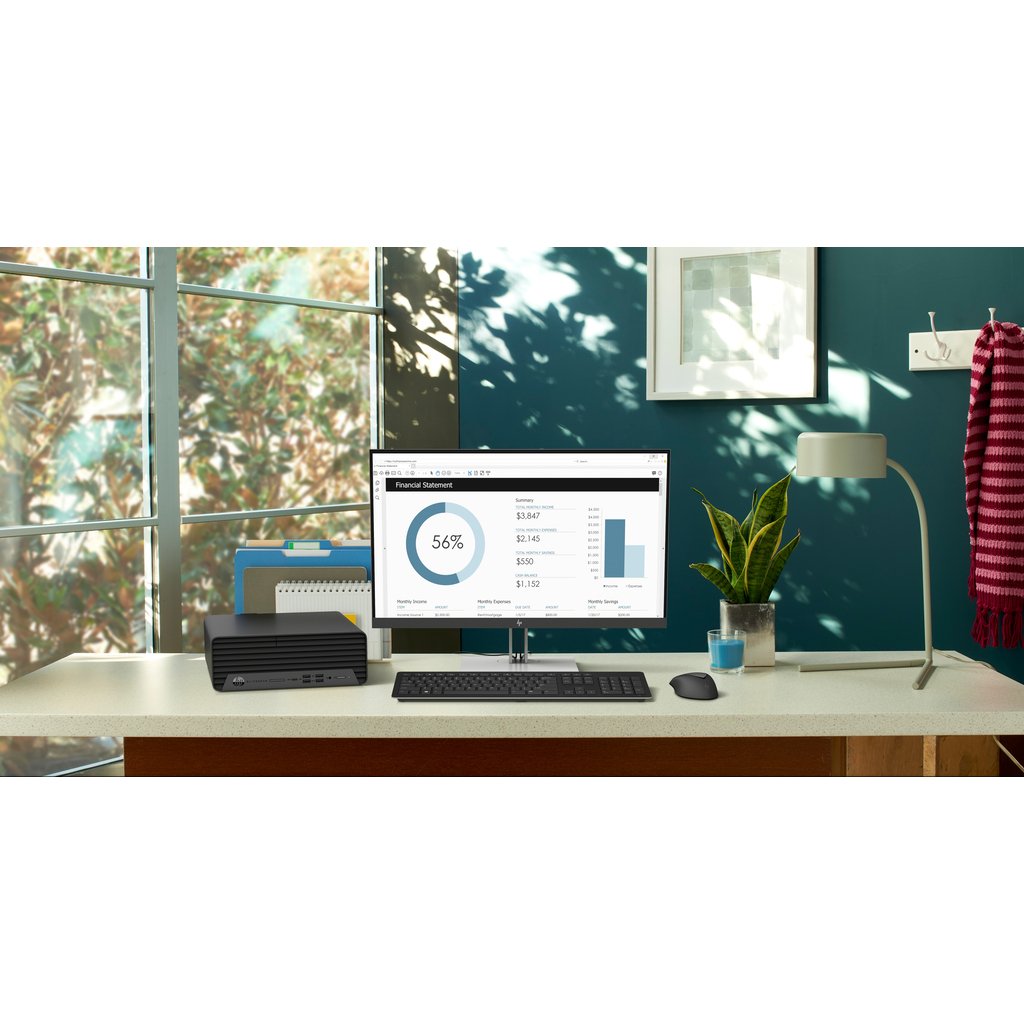 HP EliteDesk 805 G6 AMD Ryzen™ 5 PRO 4650G 16 GB DDR4-SDRAM 512 GB SSD Windows 10 Pro SFF PC Black - Image 4