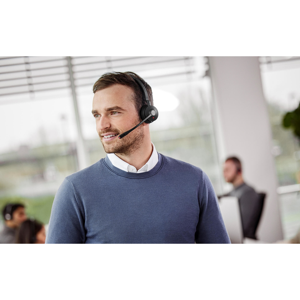 Jabra ENGAGE 55 UC STEREO Headset Wireless Head-band Office/Call center Black - Image 8