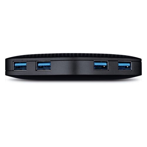TP-Link UH400 interface hub USB 3.2 Gen 1 (3.1 Gen 1) Type-A 5000 Mbit/s Black - Image 2
