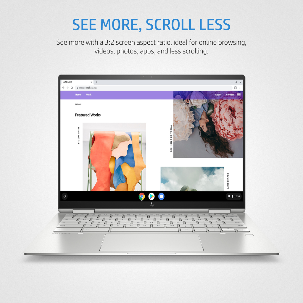 HP Chromebook Elite c1030 Intel® Core™ i5 i5-10310U 34.3 cm (13.5") Touchscreen WUXGA+ 8 GB DDR4-SDRAM 128 GB SSD Wi - Image 11