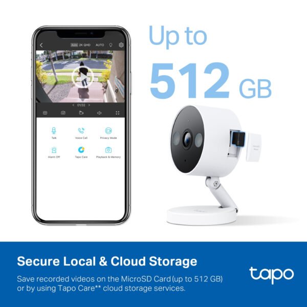 TP-Link Tapo Indoor/Outdoor Wi-Fi Home Security Camera - Image 6