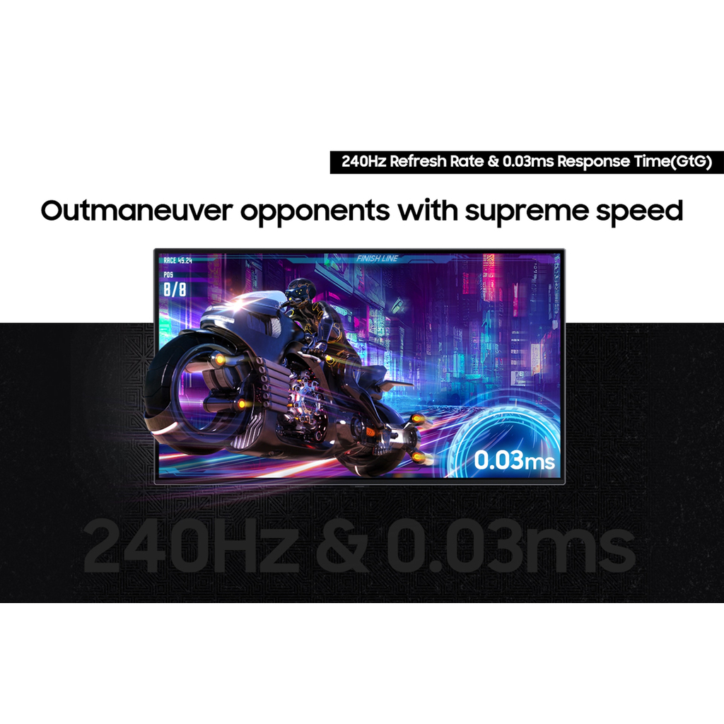 Samsung 32" Odyssey OLED G80SD UHD, 240Hz Smart Gaming Monitor - Image 4