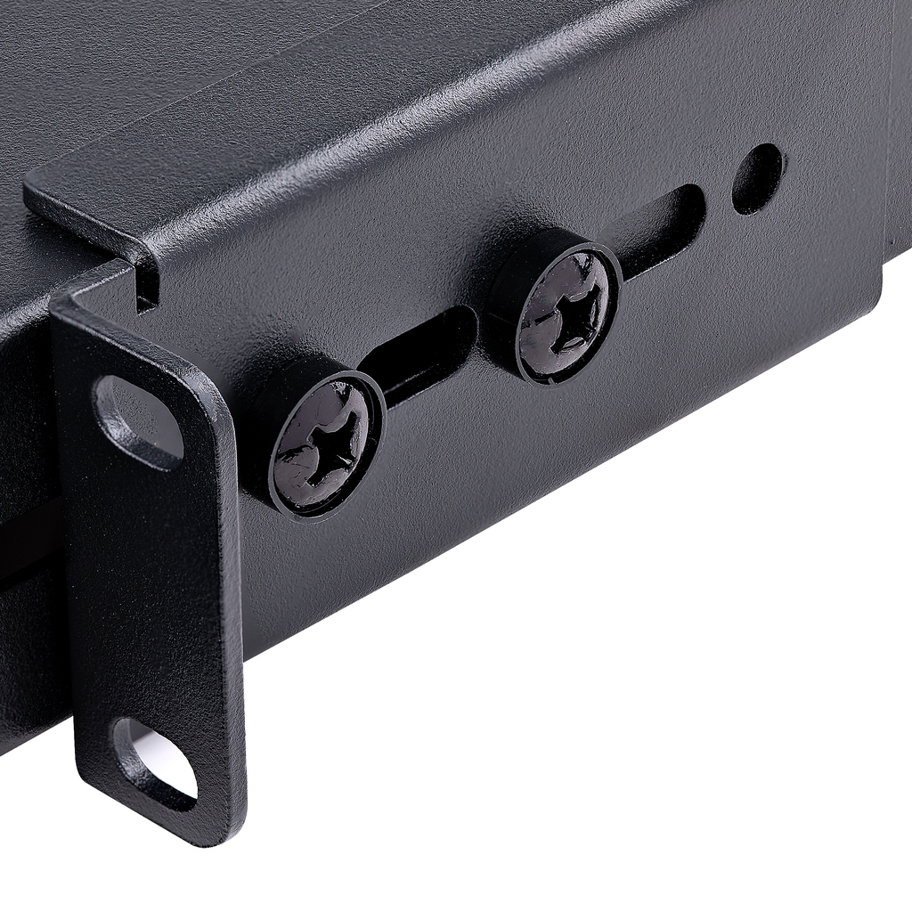 StarTech.com 1U 4-Post Adjustable Vented Server Rack Mount Shelf - 330lbs(150 kg) - 19.5 to 38in Adjustable Mounting Depth Univ - Image 5