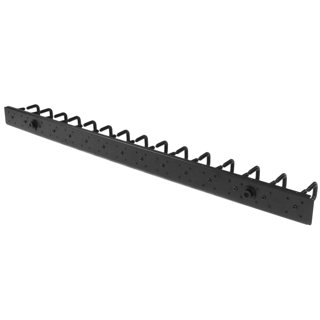 StarTech.com Vertical Cable Organizer with D-Ring Hooks - 0U - 2.8ft. - Image 2