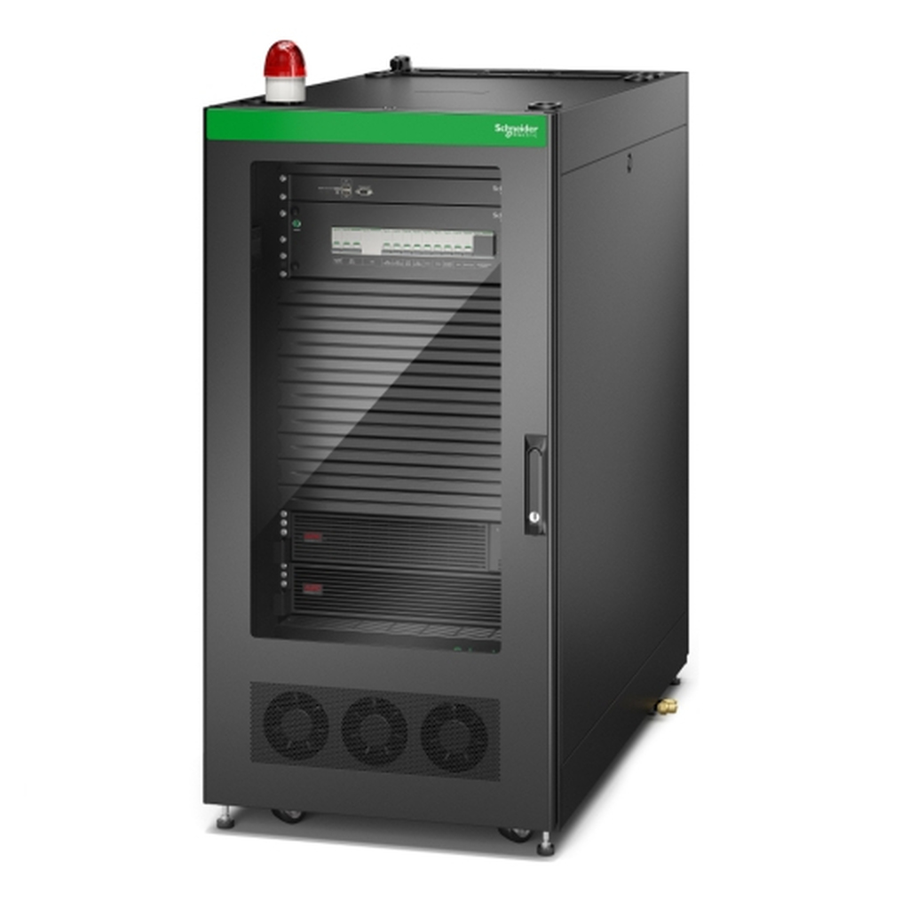 APC Base Enclosure Config (Contained 24U Easy Rack, SRVPM3K, PDP, Energy Meter, Local Management, EFC, Lighting)