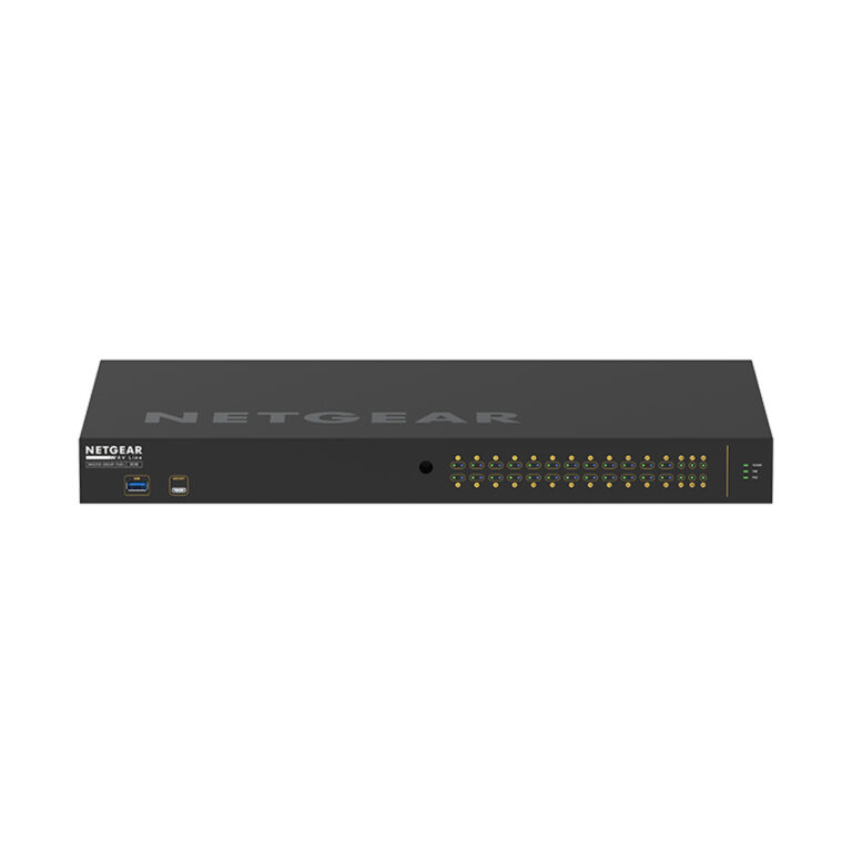 NETGEAR GSM4230P Managed L2/L3 Gigabit Ethernet (10/100/1000) Power over Ethernet (PoE) 1U Black