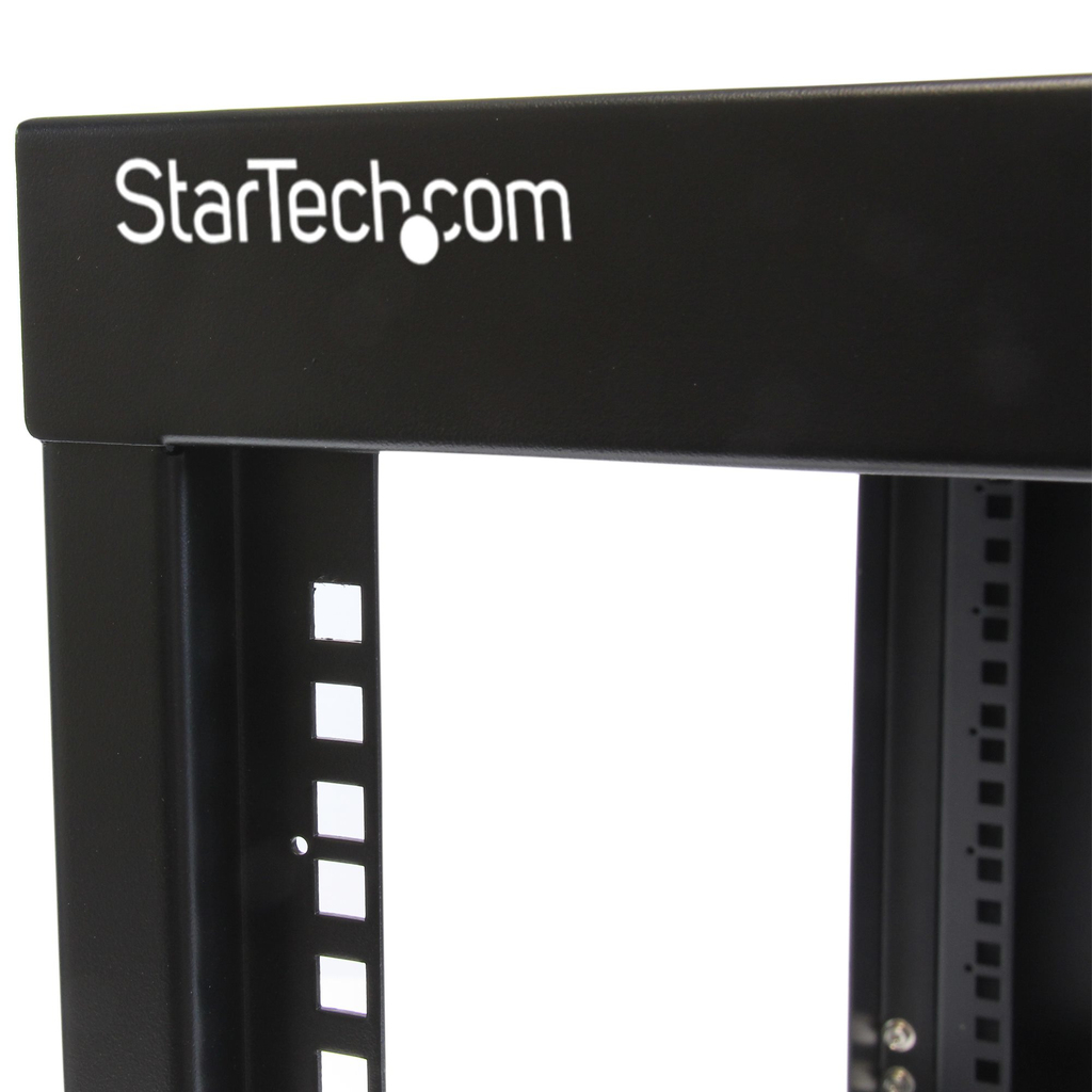 StarTech.com 6U Hinged Open Frame Wall-Mount Server Rack - 22 in. Deep - Image 2