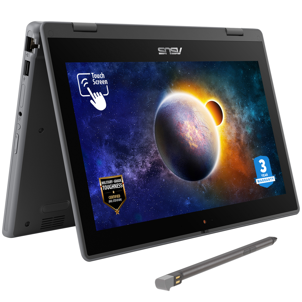 ASUS BR1100F-C41XAS-3Y Intel® Celeron® N N4500 Hybrid (2-in-1) 29.5 cm (11.6") Touchscreen HD 4 GB DDR4-SDRAM 128 GB - Image 9