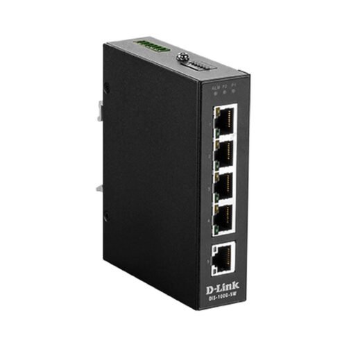 D-Link 5-Port Unmanaged Industrial Switch with 5 x 10/100/1000BaseT(X)