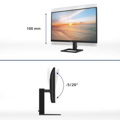 Philips 1000 series 27E1N1900AE/00 LED display 68.6 cm (27") 3840 x 2160 pixels 4K Ultra HD LCD Black - Image 5