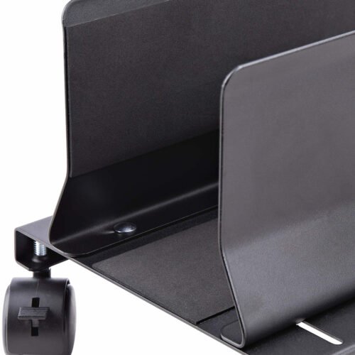 StarTech.com Computer Tower Cart, Rolling Mobile CPU Caddy on Wheels (Casters), Max Load 46.3lb/21kg, Adjustable PC Case Mount, - Image 9