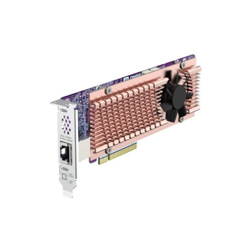 QNAP Card QM2 interface cards/adapter Internal PCIe, RJ-45 - Image 4
