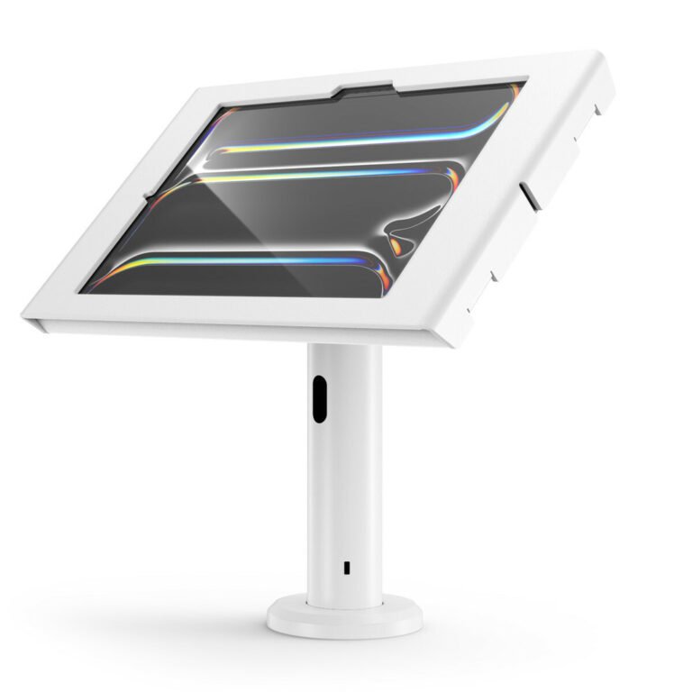 Compulocks iPad Pro M4 & M5 11", Apex Enclosure Tilting Stand 8" - White