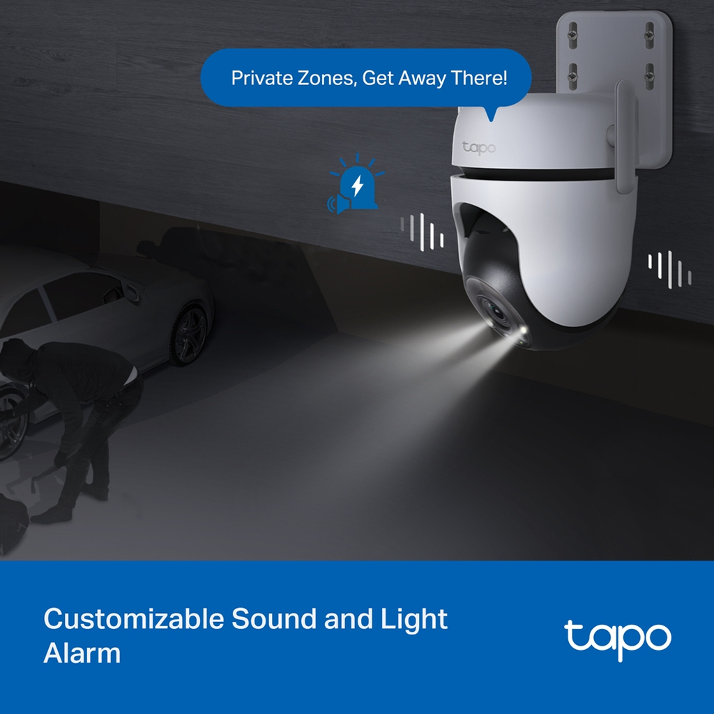 TP-Link Tapo Outdoor Pan/Tilt Security Wi-Fi Camera - Image 6