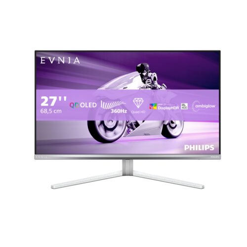 Philips Evnia 8000 27M2N8500/00 computer monitor 67.3 cm (26.5") 2560 x 1440 pixels Quad HD QD-OLED White - Image 10