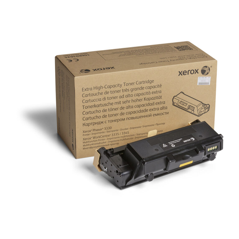 Xerox Genuine Phaser® 3330, WorkCentre® 3300 Series Black Extra High capacity Toner Cartridge (15000 Pages) - 106R036