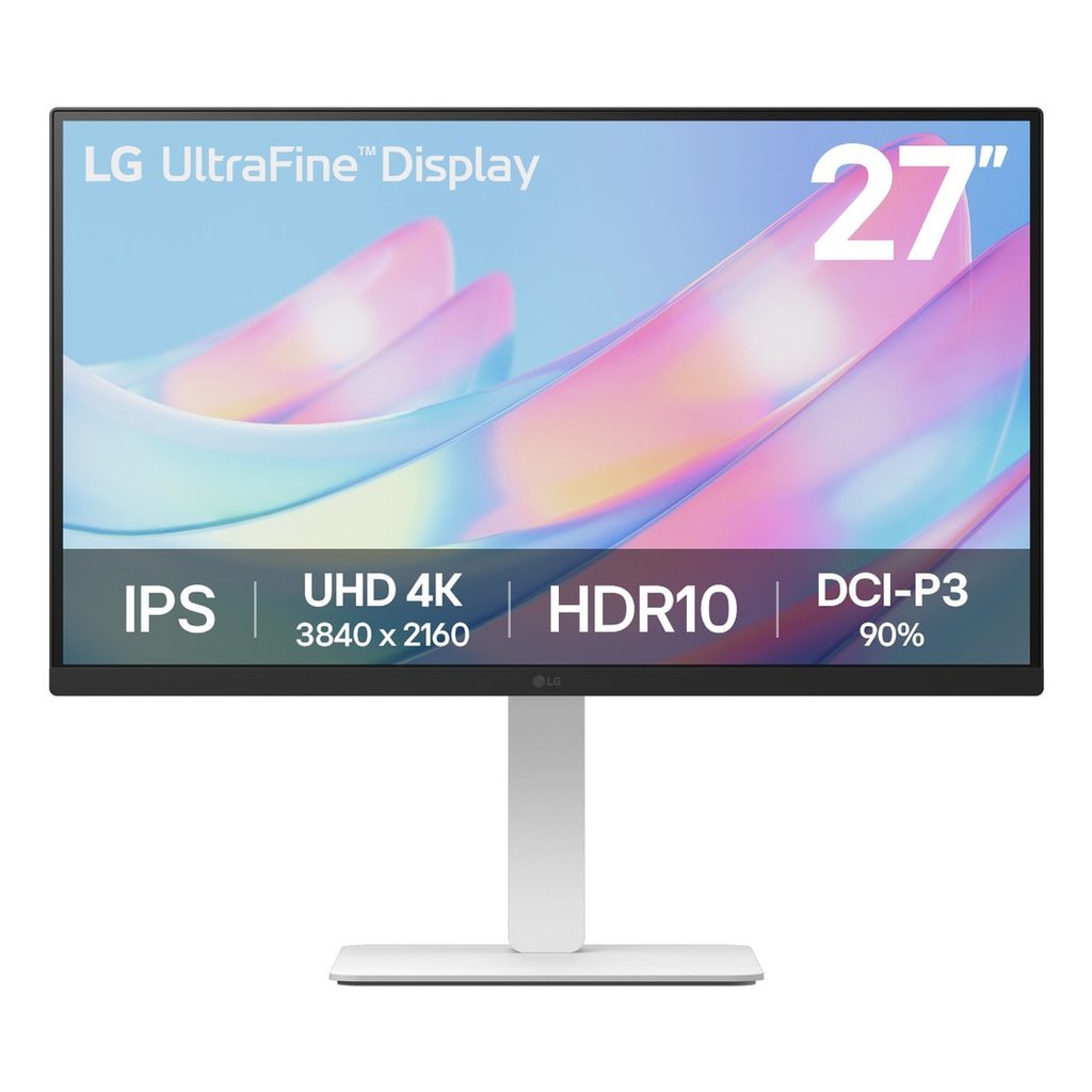 LG 27US550-W.AEK computer monitor 68.6 cm (27") 3840 x 2160 pixels 4K Ultra HD LCD White