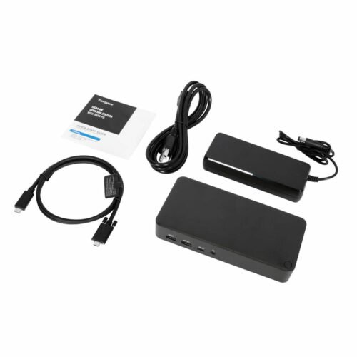 Targus DOCK460EUZ laptop dock/port replicator Wired USB4 Black - Image 10