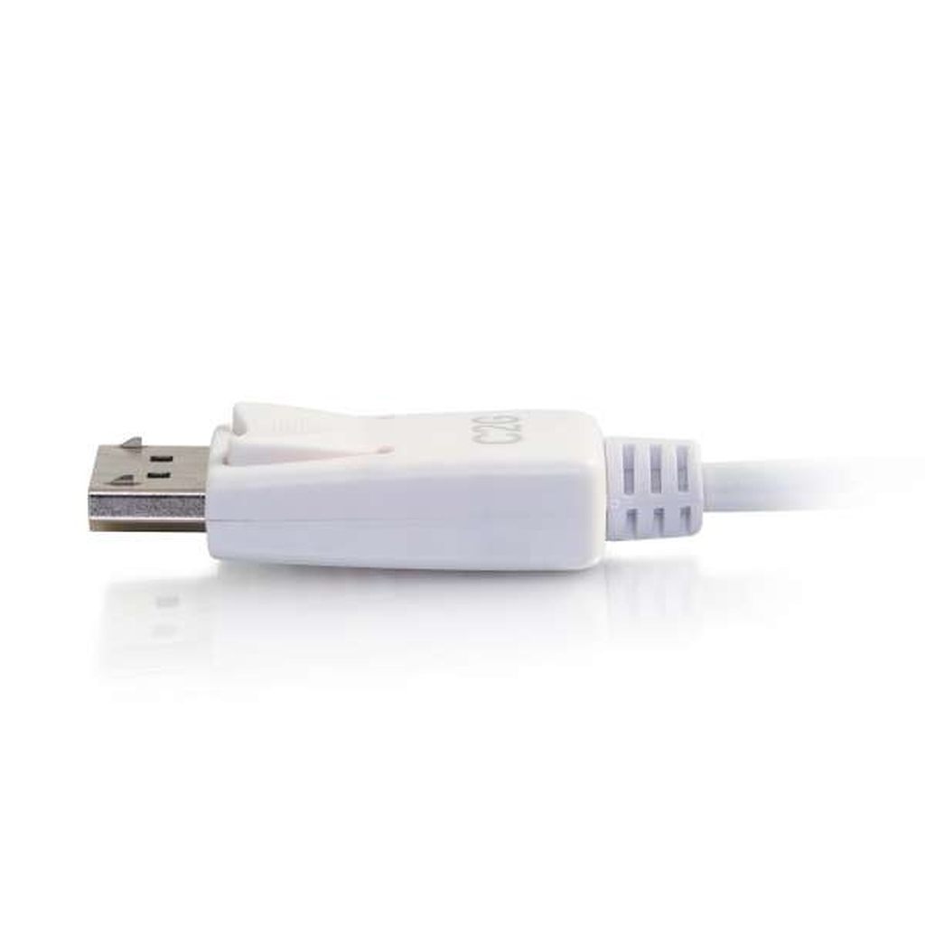 C2G 0.9m (3ft) USB C to DisplayPort Adapter Cable White - 4K Audio / Video Adapter - Image 4