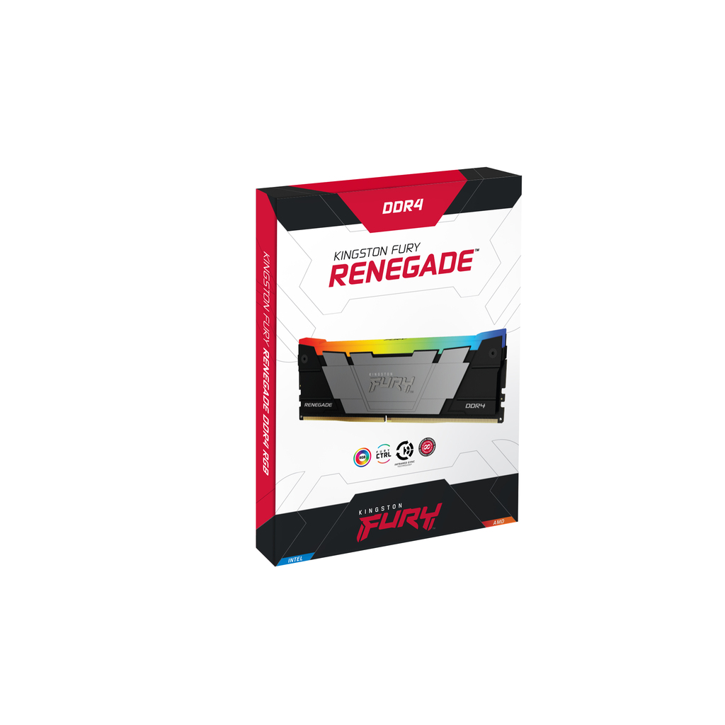 Kingston Technology FURY 32GB 3200MT/s DDR4 CL16 DIMM (Kit of 4) Renegade RGB - Image 16