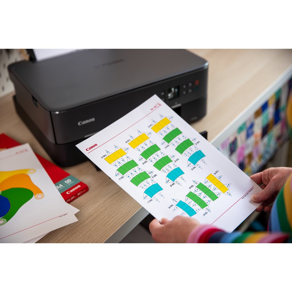 Canon PIXMA TS5350i Wireless Colour 3-in-One Inkjet Photo Printer, Black - Image 15