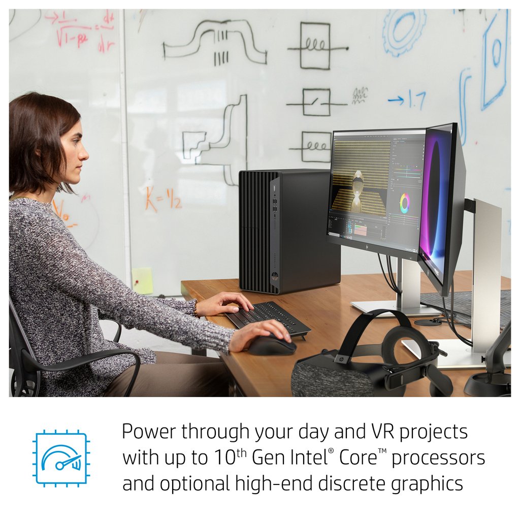 HP EliteDesk 800 G6 Intel® Core™ i5 i5-10500 8 GB DDR4-SDRAM 256 GB SSD Windows 10 Pro Tower PC Black - Image 20