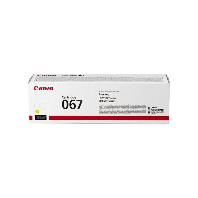 Canon 067 toner cartridge 1 pc(s) Original Yellow