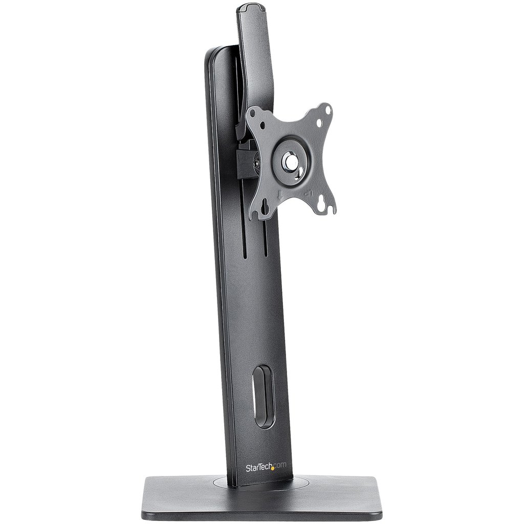 StarTech.com Free Standing Single Monitor Mount - Height Adjustable Monitor Stand - For VESA Mount Displays up to 32" (15lb/7kg