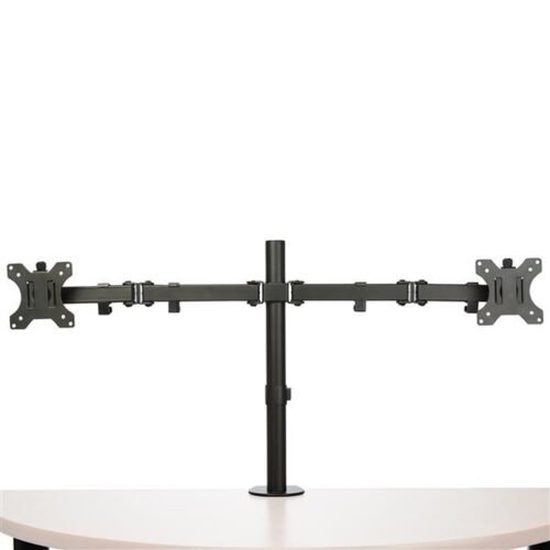StarTech.com Desk Mount Dual Monitor Arm - Desk Clamp / Grommet VESA Monitor Mount for up to 32 inch Displays - Ergonomic Artic - Image 4