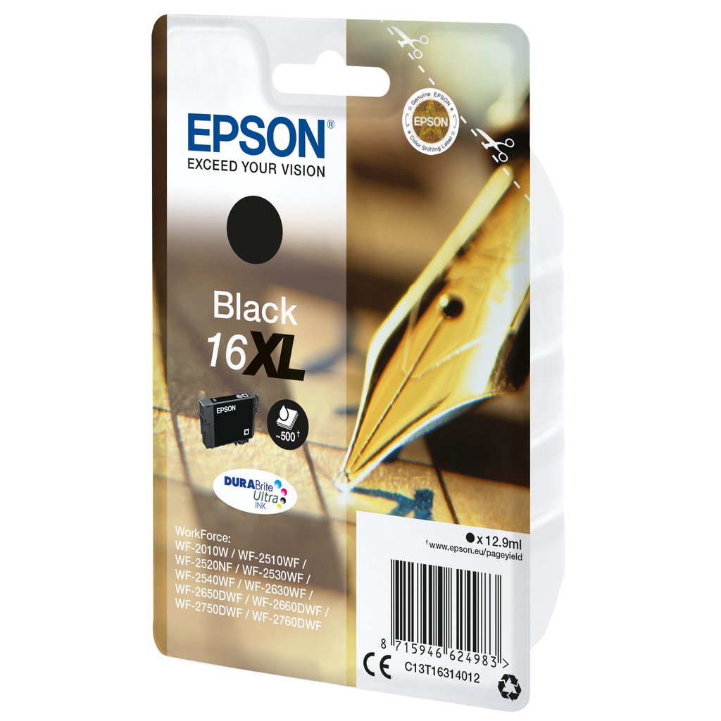 Epson Pen and crossword Singlepack Black 16XL DURABrite Ultra Ink - Image 2
